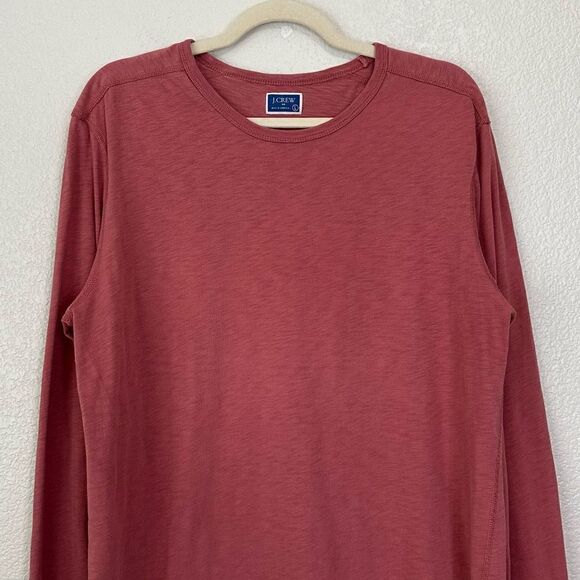 J. Crew Men’s Long Sleeves Slub Cotton Tee - Picture 3 of 10